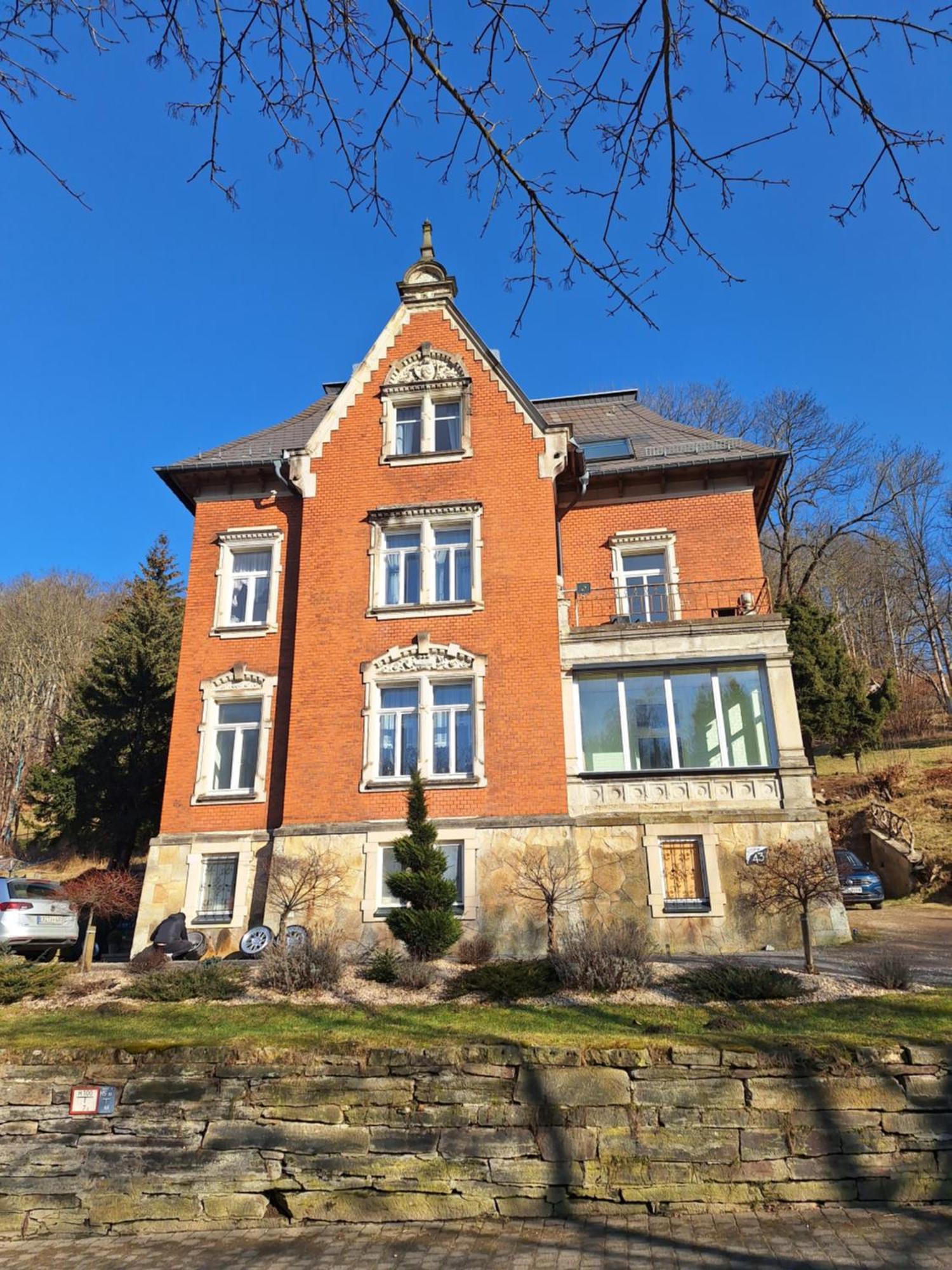 Ferienwohnung Rote-Villa 2 Marienberg Exterior photo